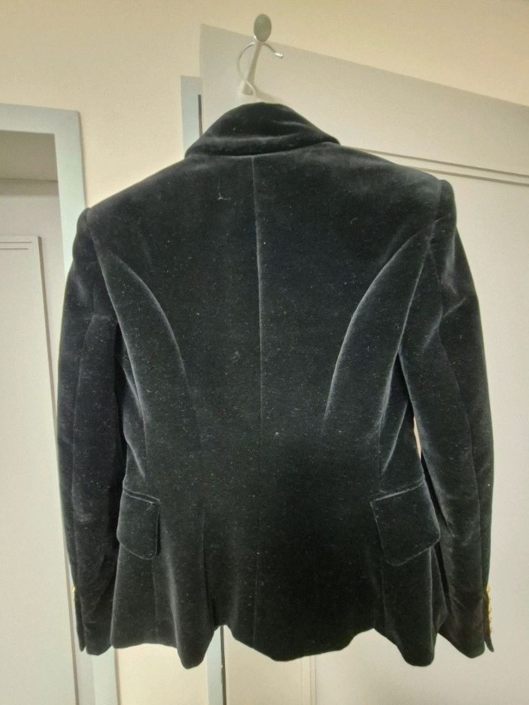 발망 벨벳 테일러 블레이저/자켓--3