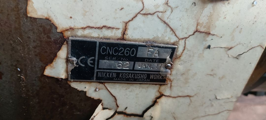 NIKKEN CNC260 FA 로터리 테이블 이미지