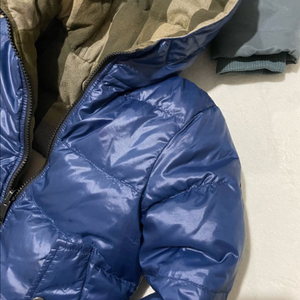 버버리 키즈 리버서블 양면패딩 버버리 체크 패딩