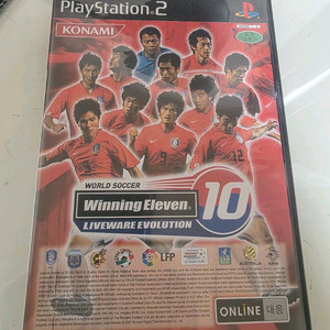 PS2 위닝10 라이브웨어 에볼루션