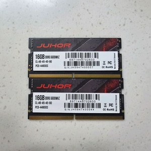 JUHOR DDR5 16GB 5600MHz 램 2개 (32GB)