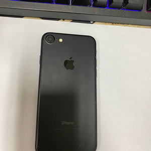 아이폰7 매트블랙 128GB 배터리90% 사진폰 카메라폰 자녀폰 인스타폰 208923