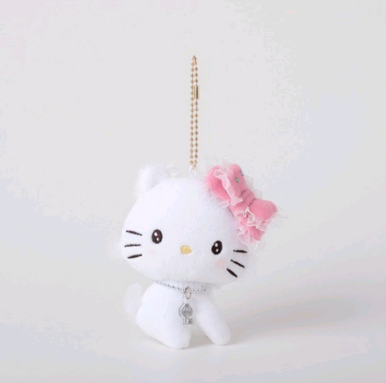 산리오 무뉴구루미 챠미키티 마스코트 키링 새상품 이미지