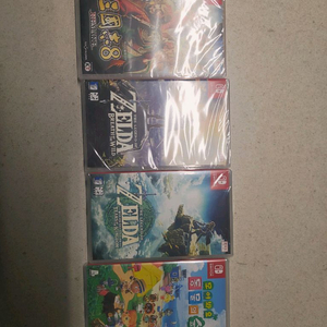 젤다의전설 왕눈, 삼국지,슈퍼마리오원더,별의커비 디스커버리 미개봉