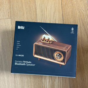 브리츠 블루투스 스피커 ba-mk250 단순개봉 새상품