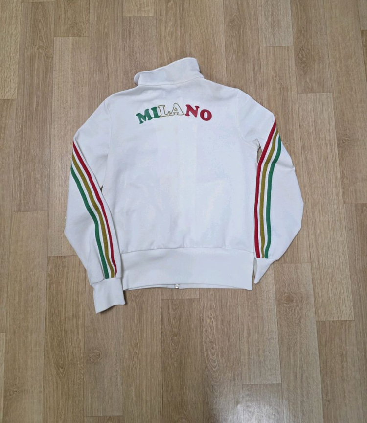 (택포)아디다스 밀라노 크림 삼선 져지 여 95--1