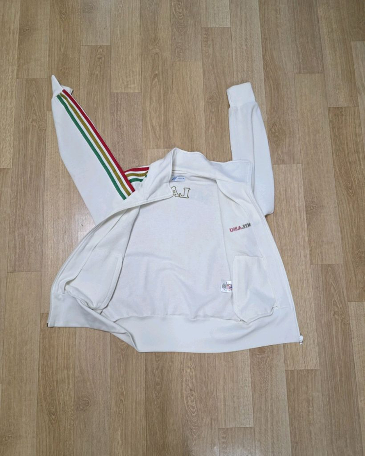 (택포)아디다스 밀라노 크림 삼선 져지 여 95--2