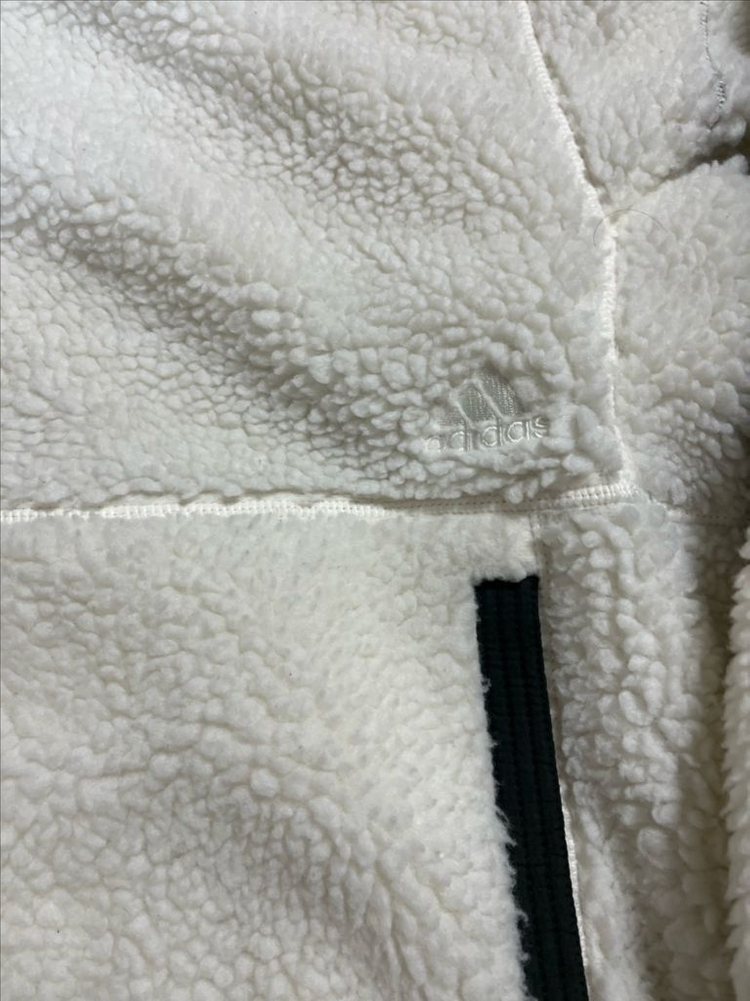 아디다스 뽀글이 플리스 집업 L 100--2