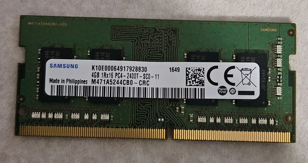 삼성 ddr4 4기가 노트북메모리 싸게팝니다 이미지