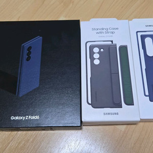 갤럭시 폴드6 자급제 네이비 512G 미개봉 팔아요