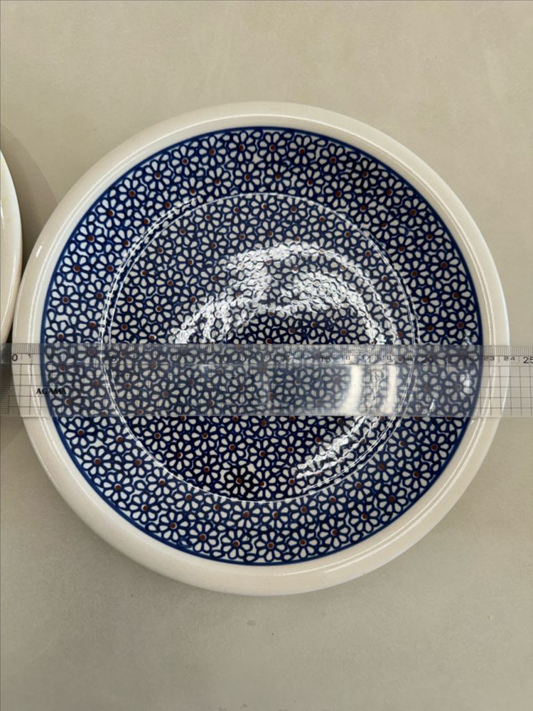 폴란드 핸드메이드 그릇--1