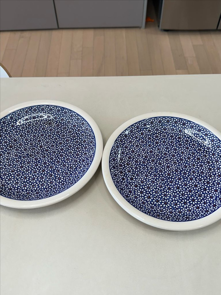 폴란드 핸드메이드 그릇--2