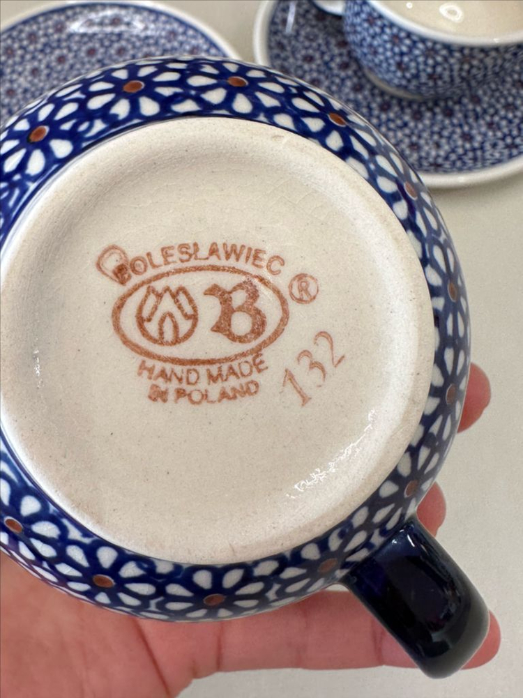 폴란드 찻잔(2조)--1