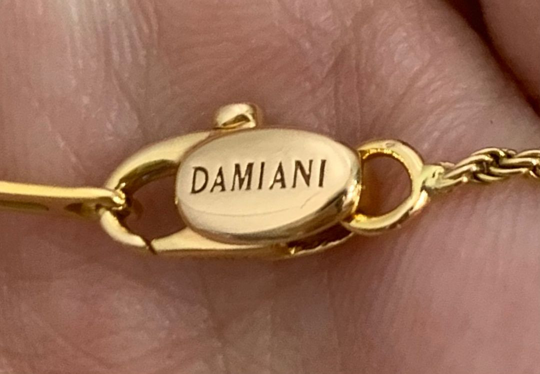 [L]다미아니 벨에포크 펜던트 핑크골드 로즈골드 다이아 목걸이 라지사이즈 이미지