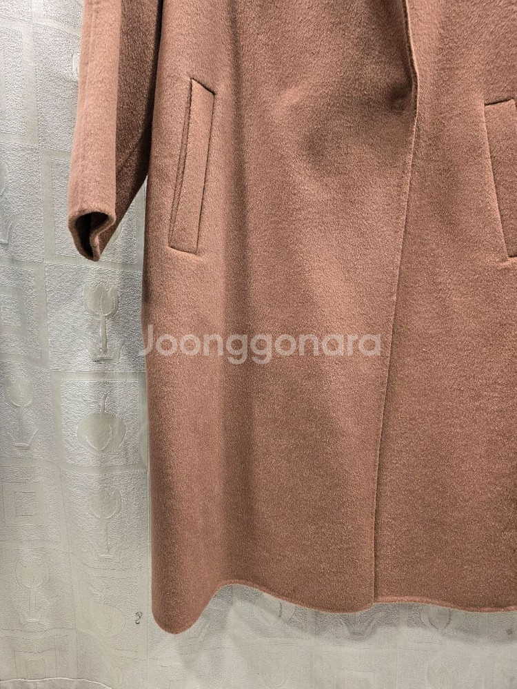 리스트 LIST 핸드메이드 모+캐시미어 혼방 롱 코트 66--3