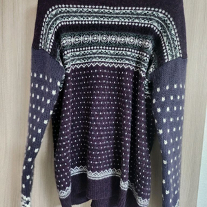 버버리프로섬 패턴 니트