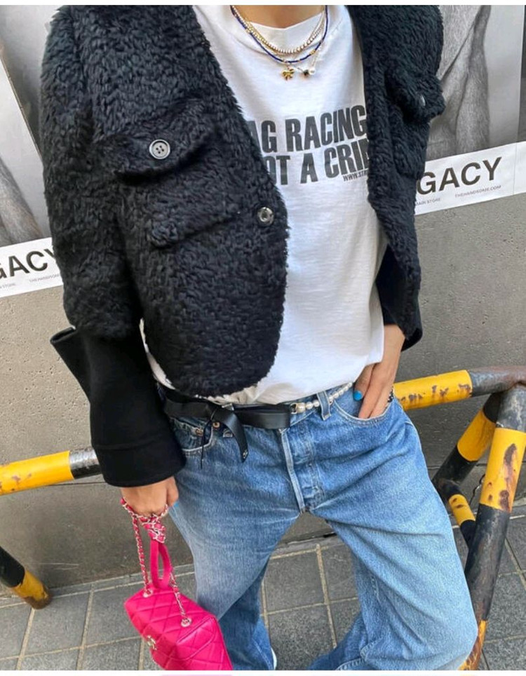 헤드투토 비터스윗 천연비즈 목걸이--1