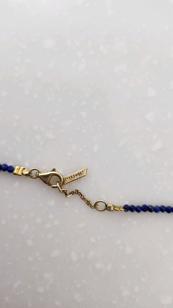 헤드투토 비터스윗 천연비즈 목걸이--3