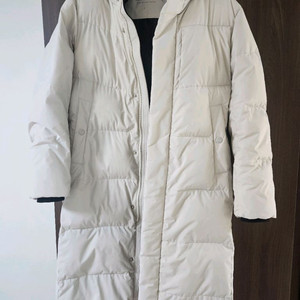 폴햄 알래스카 덕다운 롱패딩 남녀공용 아이보리 90
