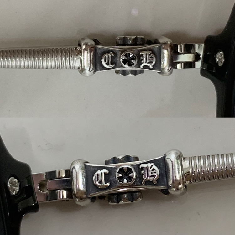 크롬하츠 이니트 블랙&샤이니실버 [BK/SS] INIT 안경 이미지