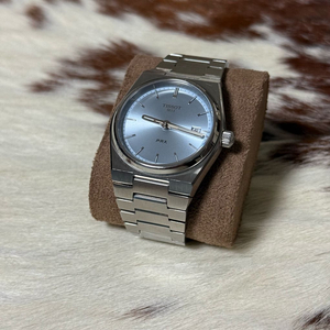 티쏘 prx 쿼츠 라이트 블루 35mm 시계 판매합니다.