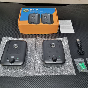 강아지 짖음 방지기 2개 일괄(초음파, 훈련 용품)