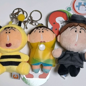 짱구는 못말려 맹구 키링 인형 3종 일괄