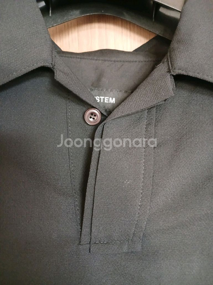 시스템옴므2024 풀오버 카라 티셔츠105--3