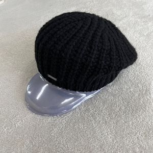 코치 알파카 울 헌팅캡 니트모자 여성 비니 COACH