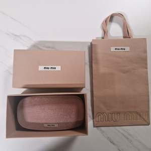 미우미우 선글라스 케이스 박스 쇼핑백팝니다