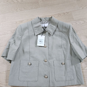 vov린넨 반팔 자켓 새상품