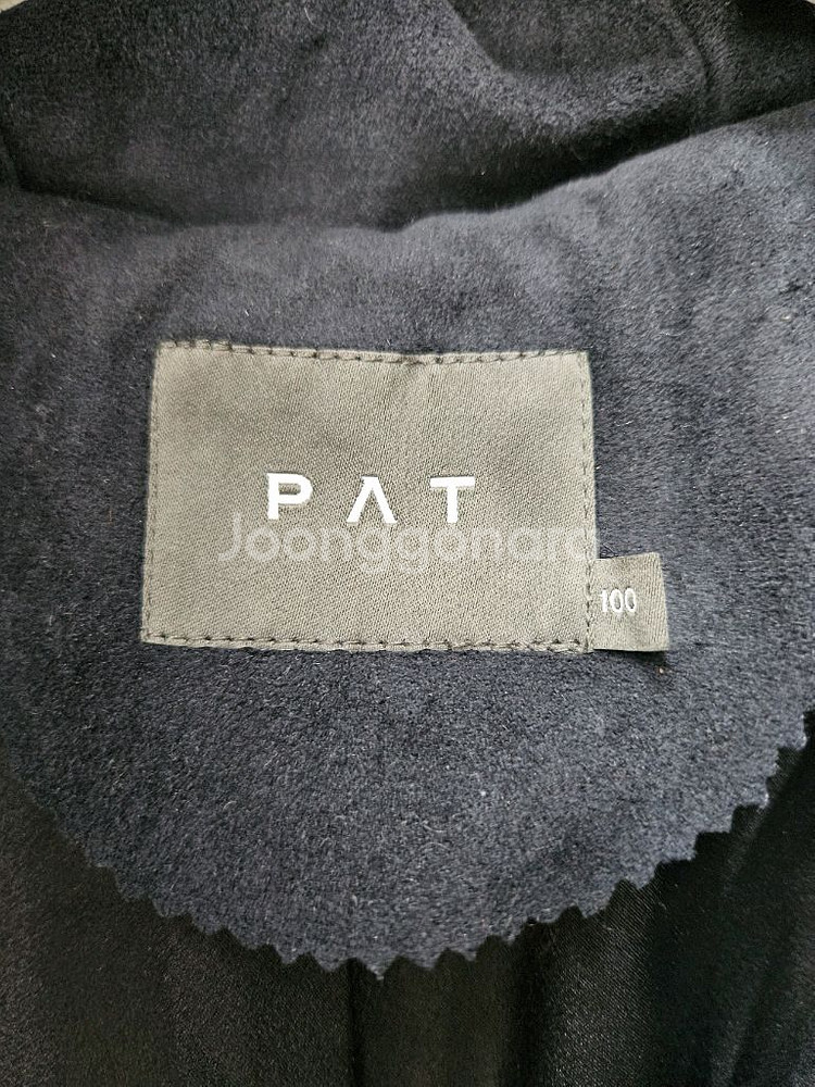 PAT 밍크퍼후드롱코트 100--4