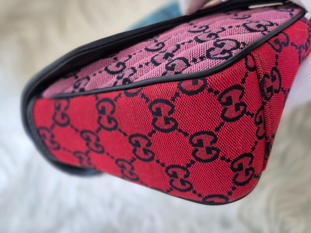 (정품)구찌 GG마몬트 멀티칼라 스몰*깨끗하고 예뻐요*--1