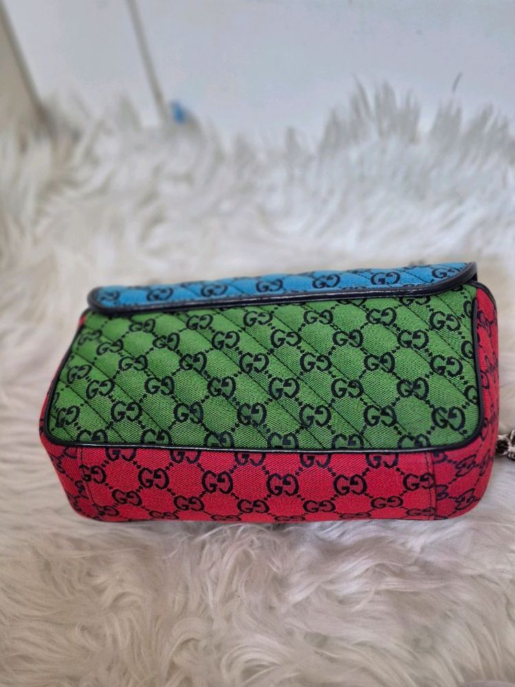 (정품)구찌 GG마몬트 멀티칼라 스몰*깨끗하고 예뻐요*--3