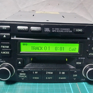 그랜져TG 전기형 JBL 6CD MP3 오디오 / 96190-3L000WK 이미지