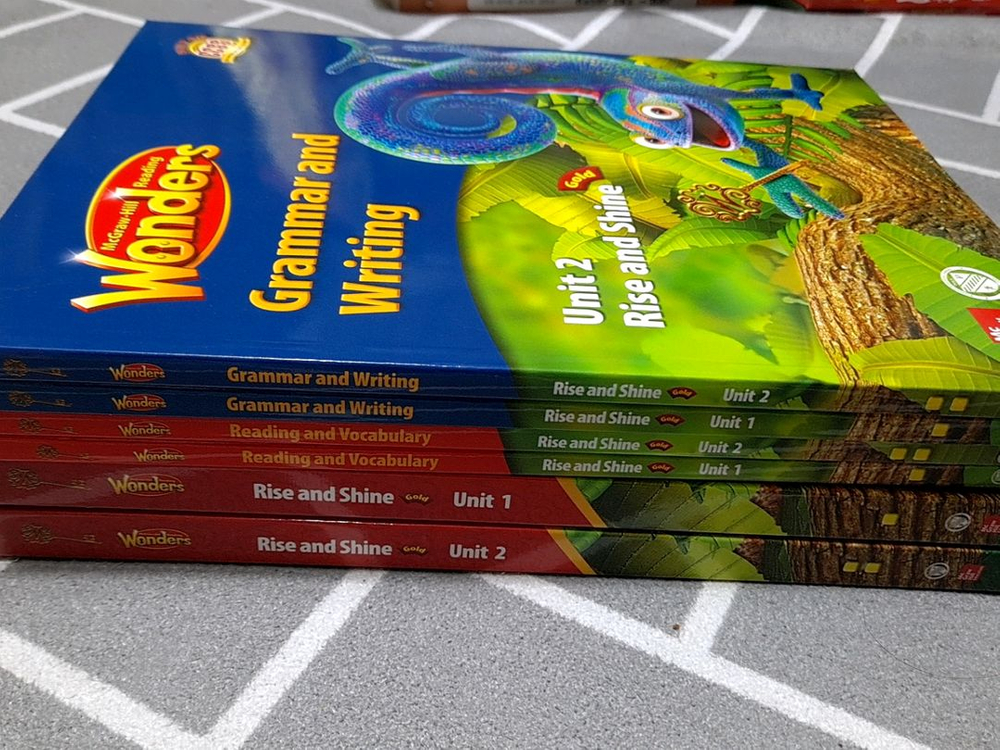 폴리 영어 교재 원더스 rise and shine 전6권 이미지