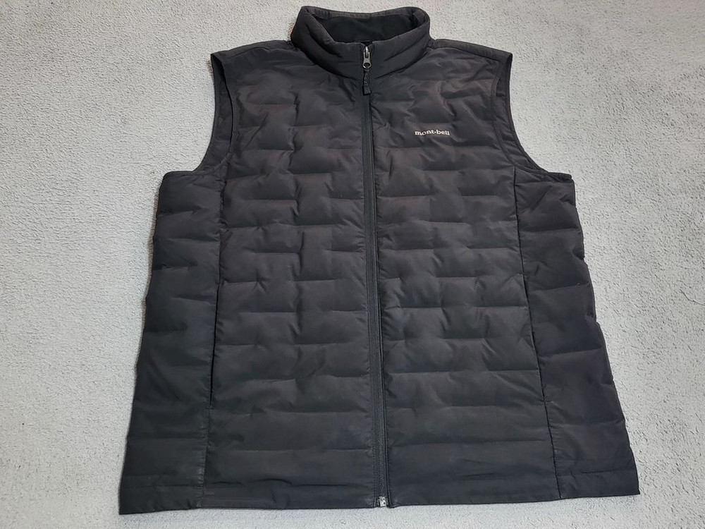 Xl 105 montbell 몽벨 플라즈마 패턴 구스다운 경량패딩 베스트--2