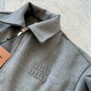 미우미우 캐시미어 자켓 s