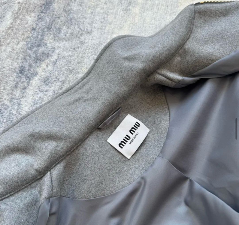 미우미우 캐시미어 자켓 s--2