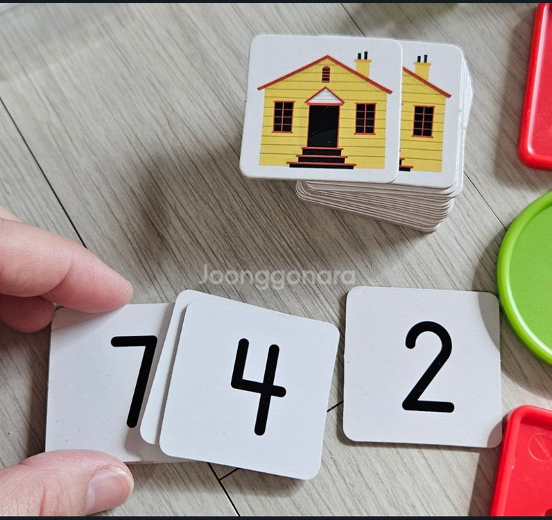 러닝리소스 프리스쿨 키트, 팝 포 컬러즈&세잎프 러닝 액티비티 세트-가격내림--6