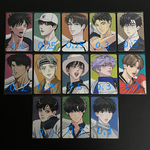 팀레진 TEAM B 컬렉션 포토카드 포카