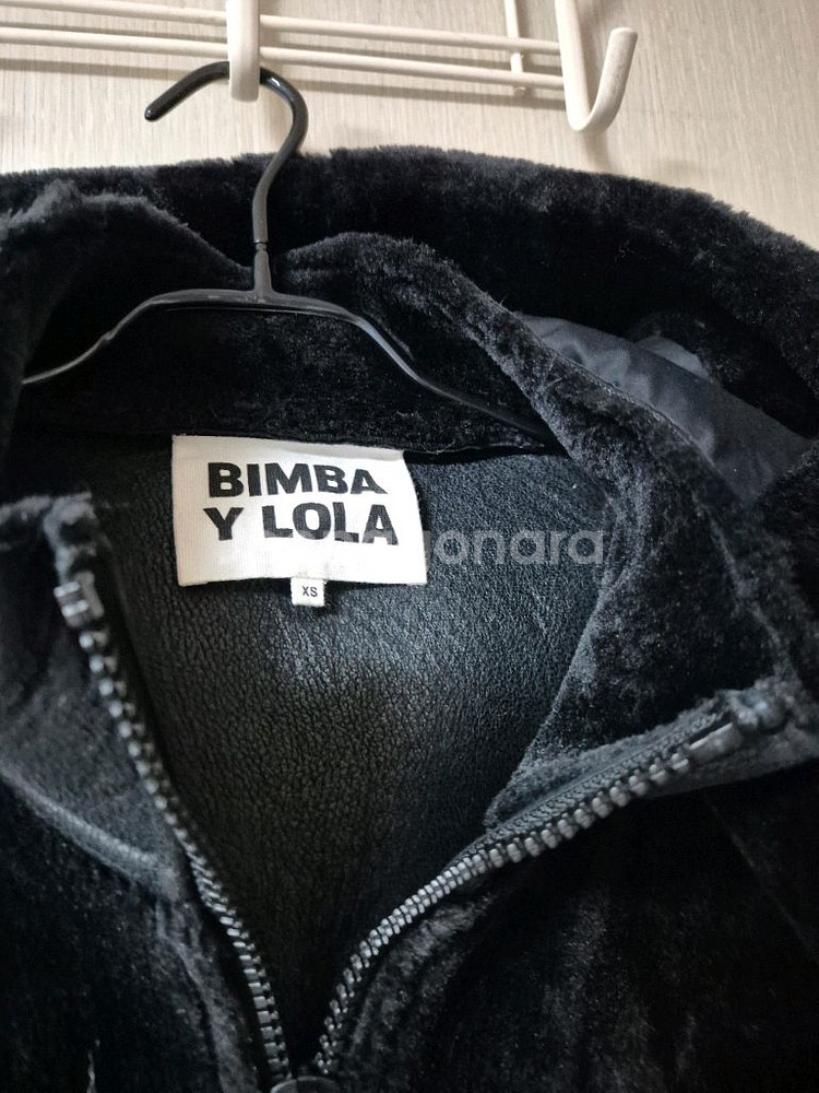 빔바이롤라 무스탕 에코 블랙 무스탕 Xs 페이크퍼--2