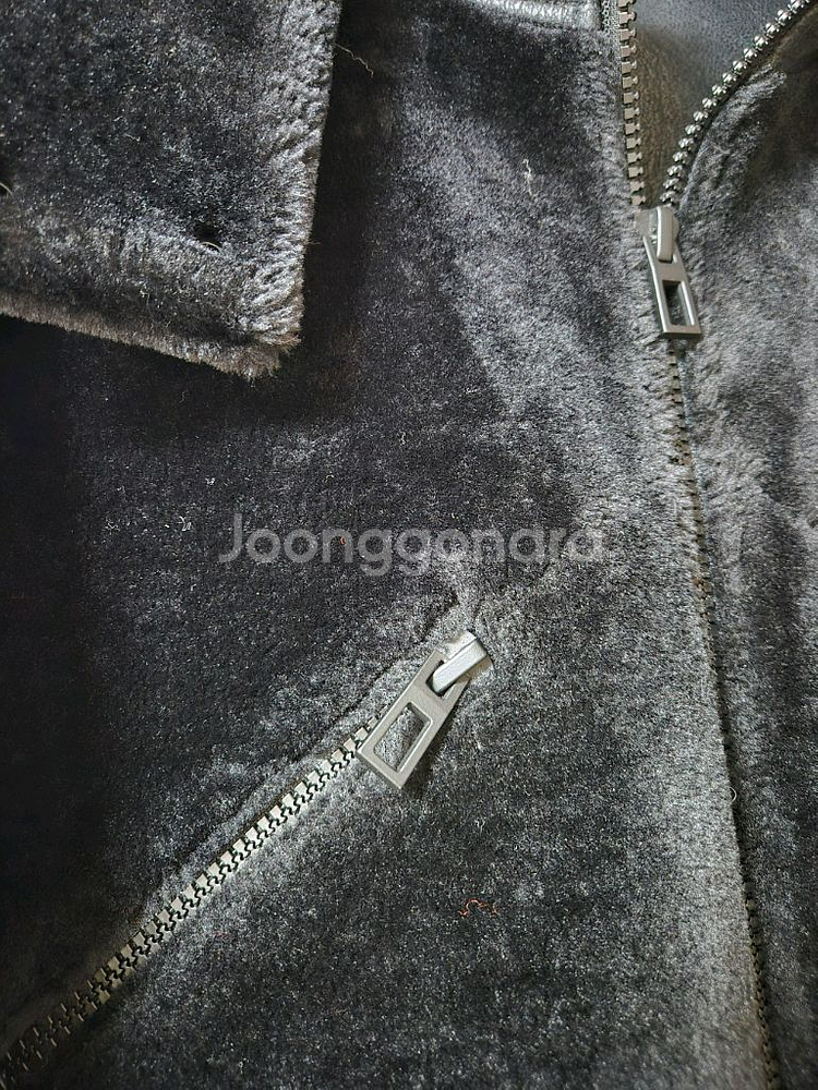 빔바이롤라 무스탕 에코 블랙 무스탕 Xs 페이크퍼--4