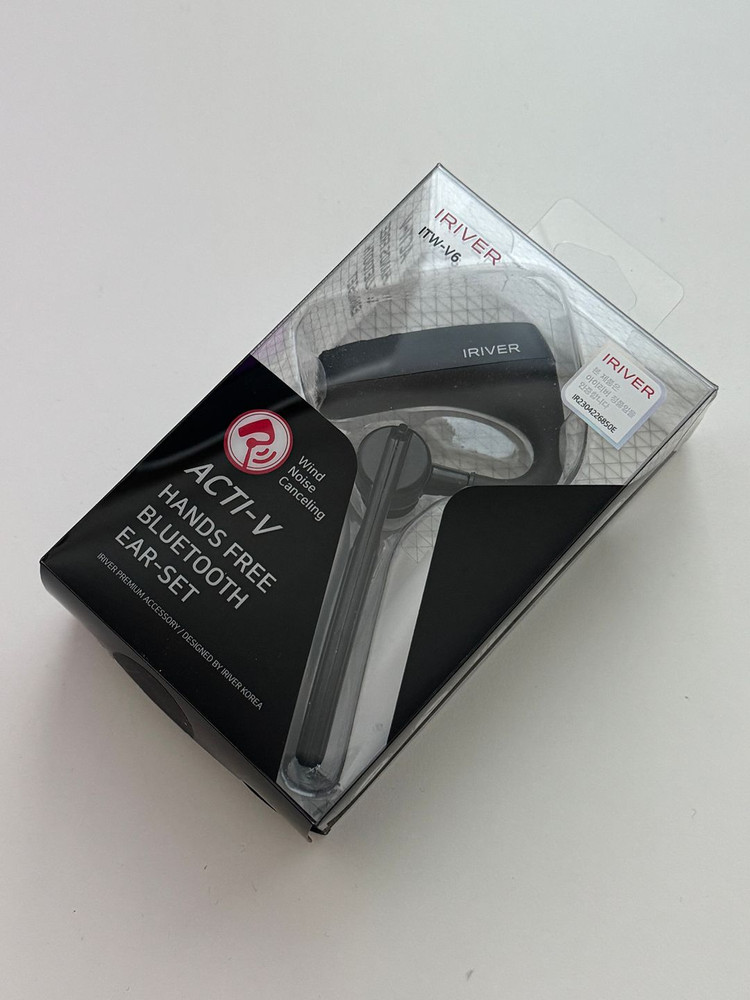 iriver 아이리버 핸즈프리 무선 이어셋 ITW-V6--0