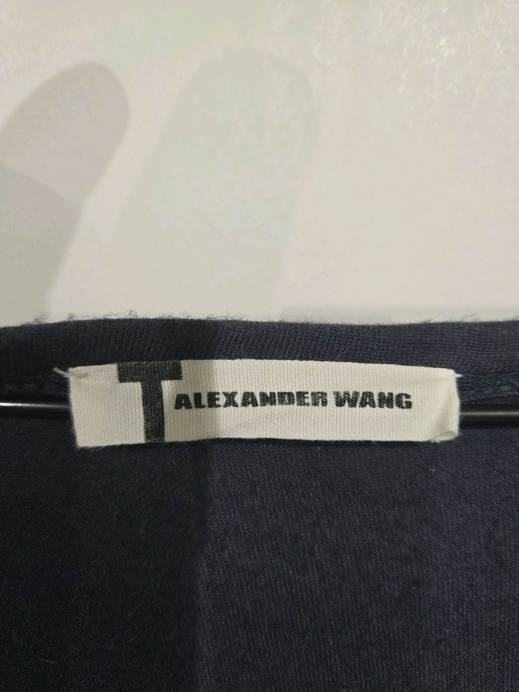 알렉산더 왕 네이비 포켓 반팔 롱 원피스 이미지