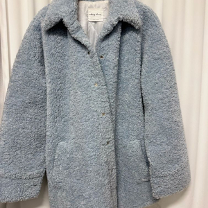 뽀글이 오버핏 코트