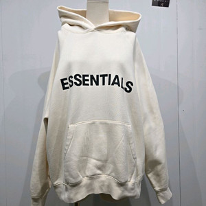 피어 오브 갓 에센셜 아이보리 후드티