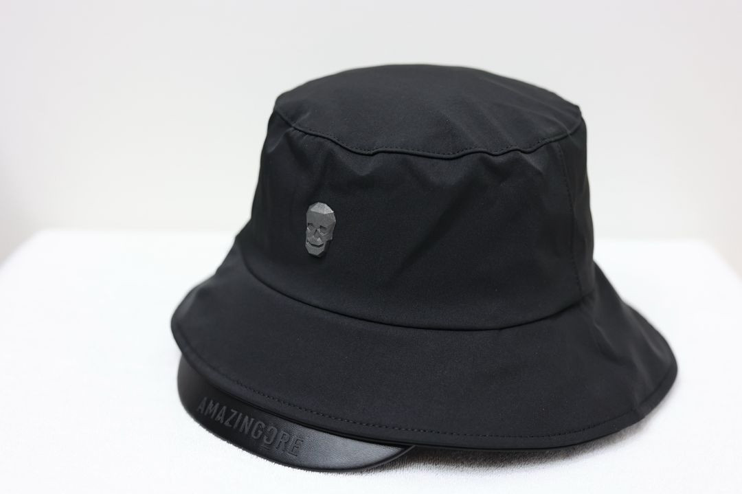 어메이징크리 블랙 골프모자 버킷햇 벙거지 이미지
