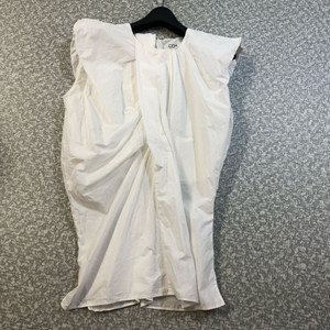 COS 코스 개더드 드레이프 민소매 나시 탑 슬리브리스 블라우스 바스락