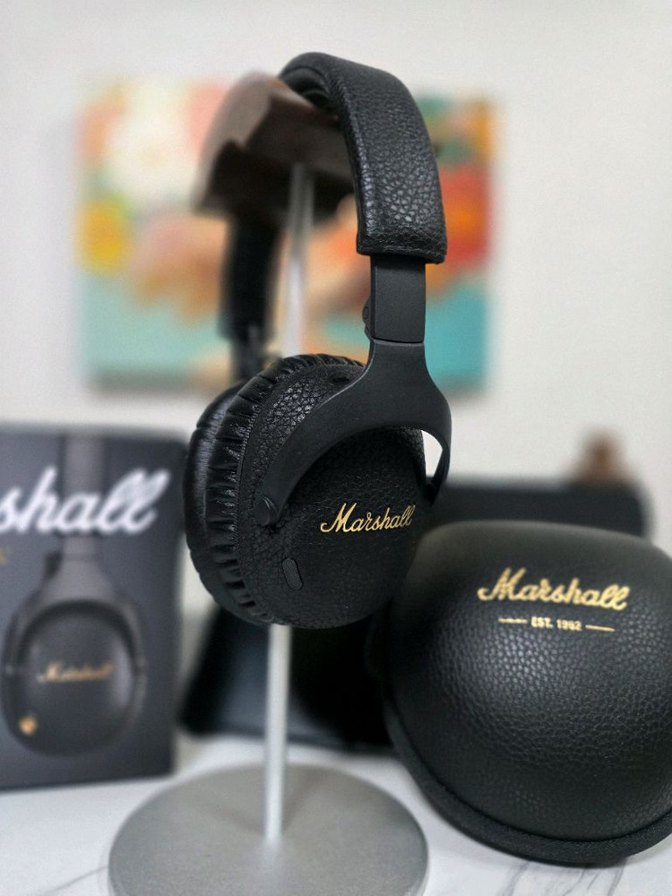 (사용감없음) 마샬 최신 헤드폰 모니터3--2